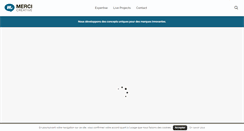 Desktop Screenshot of mercilagence.com
